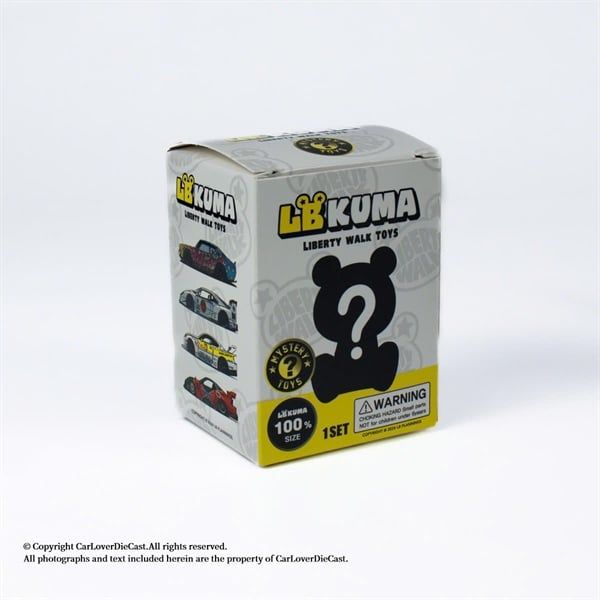  Blind box hộp mù Liberty Walk LB Kuma 100% Blind box tỉ lệ 1:64 American Diorama AD-LBKuma06 