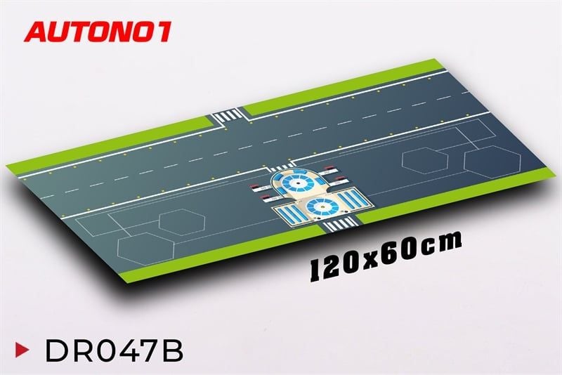  Phụ kiện trưng bày sàn đỗ, đường băng máy bay mô hình chất liệu in pp 60x120cm cán mờ chống nước bụi bẩn dành cho máy bay nhiều tỉ lệ DR047 