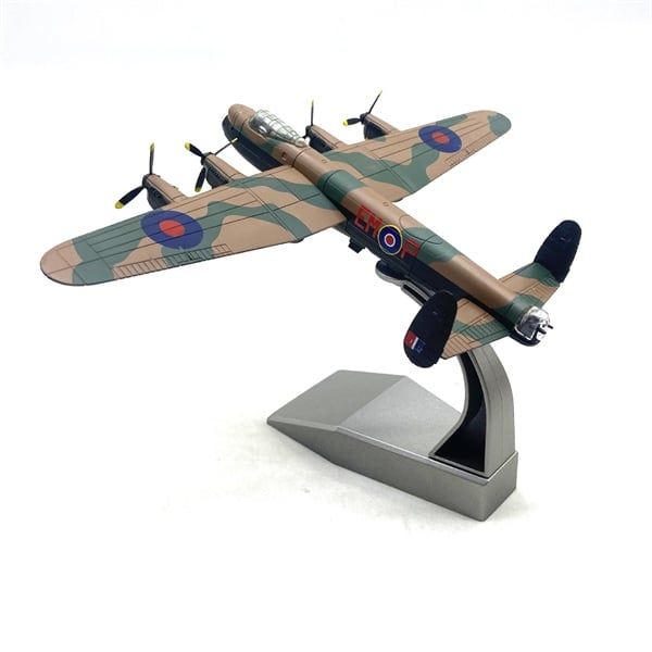  Mô hình máy bay quân sự WWII Avro Lancastrian Military yellow tỉ lệ 1/144 Ns model MBQS071 