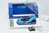  Mô hình xe Ferrari F150 Aperta Cavallino Baby Blue tỉ lệ 1:64 Street Buster OT64750 