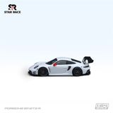 Mô hình xe Porsche GT3 R white racing tỉ lệ 1:64 Star race SR64044 