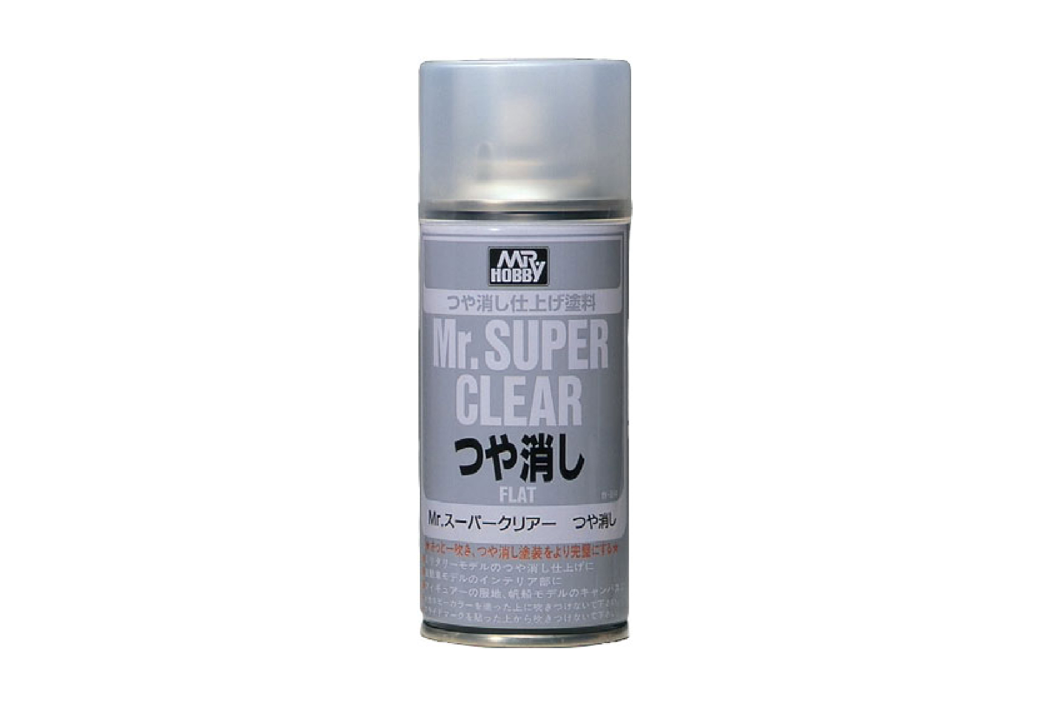  Lacquer B514 Flat clear bình xịt pha sẵn sơn mô hình phủ mờ dòng Mr.Super Clear 170ml Mr.Hobby B514 