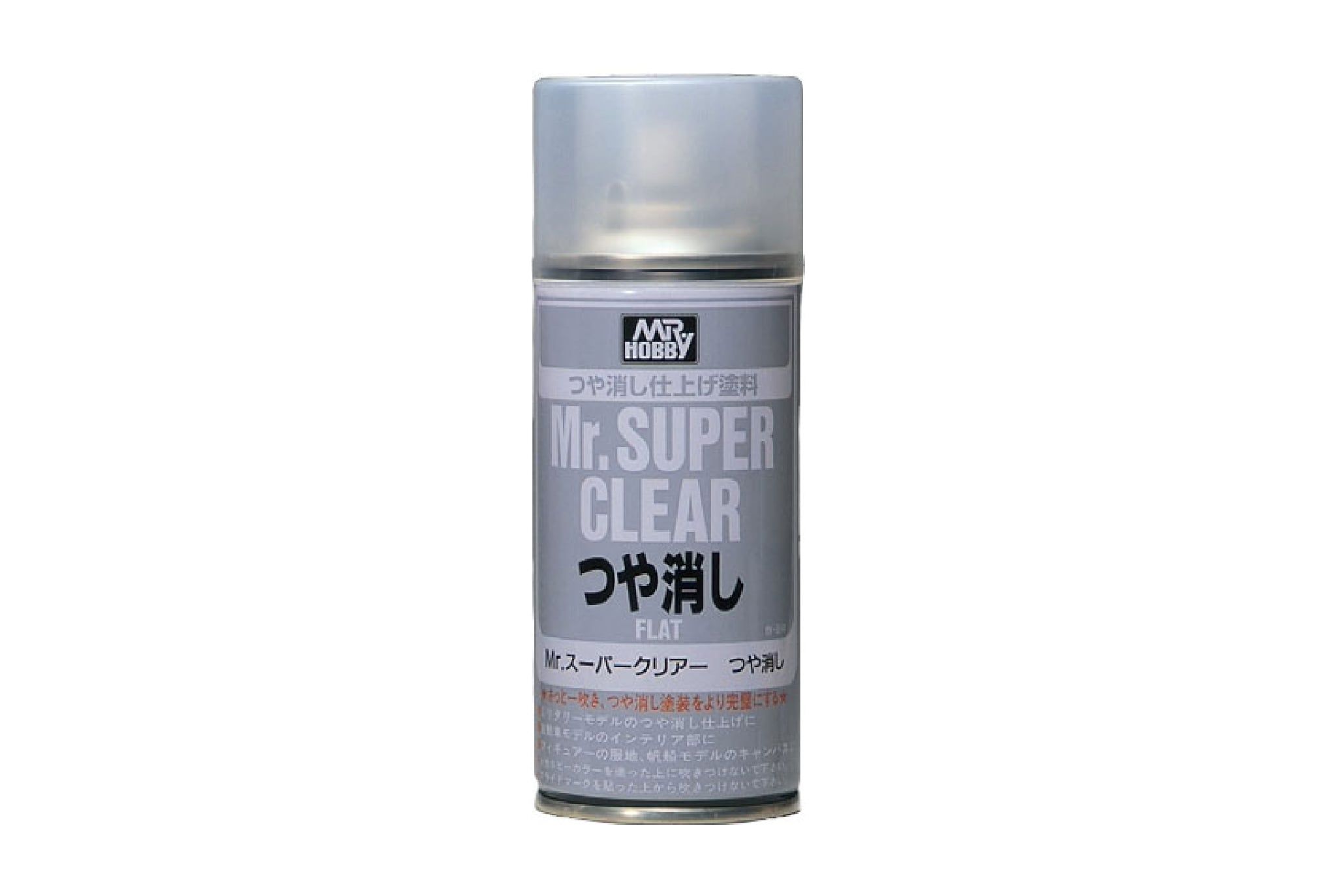  Lacquer B514 Flat clear bình xịt pha sẵn sơn mô hình phủ mờ dòng Mr.Super Clear 170ml Mr.Hobby B514 