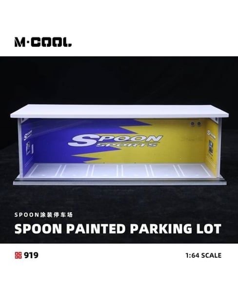  Hộp trưng bày mô phỏng dirorama parking lot Initial D 