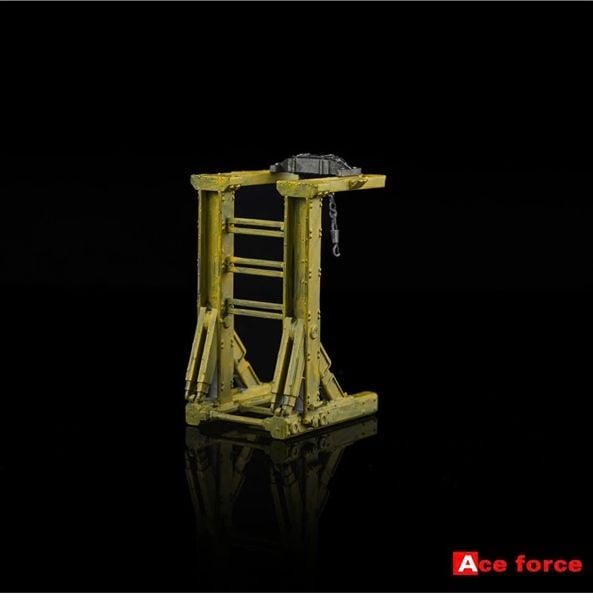  Mô hình nhân vật figure Radiation FALLOUT Electric Armor T60 resin tỉ lệ 1:64 Ace Force OT64470 