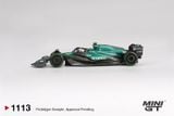  Mô hình xe đua F1 Aston Martin AMR24 #14 Fernando Alonso 2024 F1 2024 Canadian GP tỉ lệ 1:64 MiniGT MGT01113 