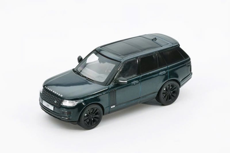  Mô hình xe Land Rover Range rover green tỉ lệ 1:64 GCD x Enchery GE-001-4 