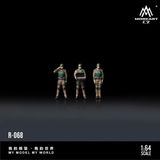  Mô hình nhân vật figure set 3 lính mặt đất Special Operations Tactical Doll Set Simulation Resin tỉ lệ 1:64 MoreArt MO223068 