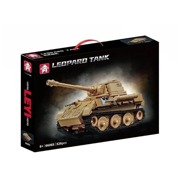  Mô hình lắp ghép Xe Tăng Challenger MILITARY TANK 536 mảnh LY72 LG042 