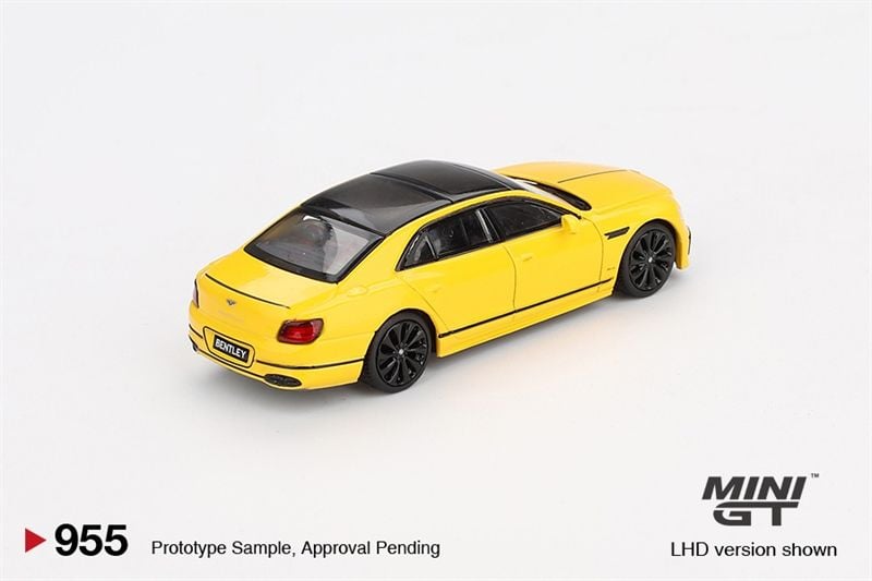  [Hàng Loose] Mô hình xe Bentley Flying Spur Monaco Yellow tỉ lệ 1:64 MiniGT MGT00955-CH 