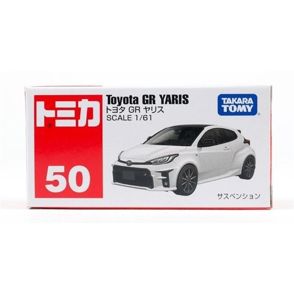  Mô hình xe No.50-12 Toyota GR Yaris tỉ lệ 1:61 Tomica 158455 