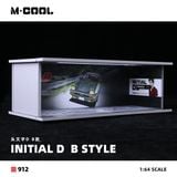  Hộp trưng bày mô phỏng garage/showrrom Initial Text D B có đèn led tỉ lệ 1:64 M · COOL MC914912 