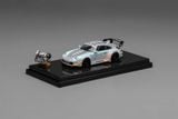  Mô hình xe Porsche Rauh-Welt Licensed Motozolo Grey - RWB993 tỉ lệ 1:64 Motorhelix MH M62205 
