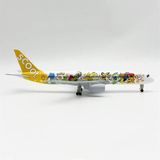  Mô hình máy bay Scoot Jet Pokemon Boeing B787 Dreamliner kích thước 20cm MB20162 
