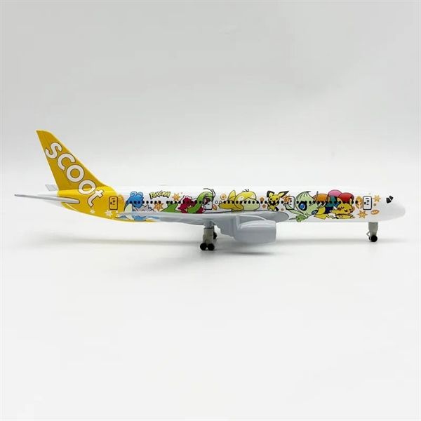  Mô hình máy bay Scoot Jet Pokemon Boeing B787 Dreamliner kích thước 20cm MB20162 