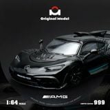  Mô hình xe Mercedes AMG One - Starlight Black tỉ lệ 1:64 Original Model OM646411 