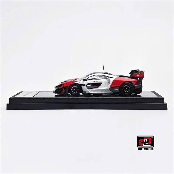  Mô hình xe Mclaren Senna GTR đế carbon tỉ lệ 1:64 LCD model LCD64024-RE 