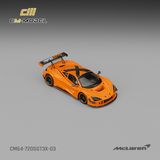  Mô hình xe Mclaren 720SGT3X Papaya orange tỉ lệ 1:64 CM model CM64-720SGT3X-03 