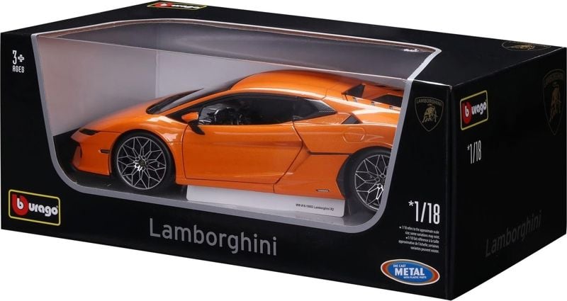  Mô hình xe Lamborghini Temerario 2024 tỉ lệ 1:18 Bburago 18-11052 