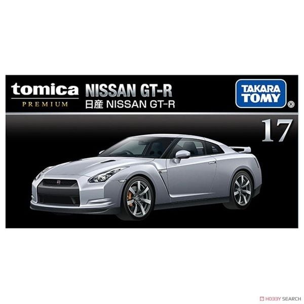 Mô hình xe No.17 Nissan GT-R 24 tỉ lệ 1:64 Tomica Premium 933915 