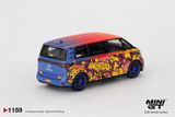  Mô hình xe Volkswagen ID.Buzz KW/BBS bản card tỉ lệ 1:64 MiniGT MGT01159 