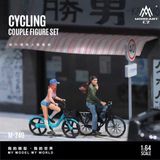  Set nhân vật figure xe đạp “Riding Couple” Resin Figure Set tỉ lệ 1:64 MoreArt MO222240 