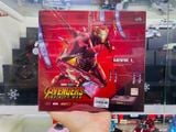  Mô hình nhân vật Marvel Iron man người sắt MK50 Mark L Avengers Infinite war có đèn + Funnel + đế + vũ khí SHF tỉ lệ 1:10 18CM ZD Toys ZM75 FG264 