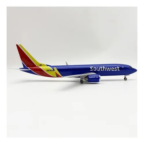  Đồ trang trí để bàn ( hình máy bay) kích thước (36*15*7,5)CM +/-10% Hui Gao Toy Factory - Southwest Airlines B737 30cm MB30057 