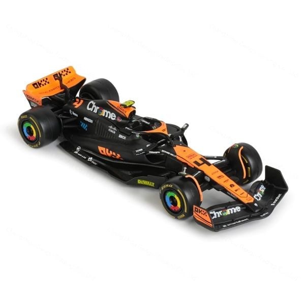  Mô hình xe đua F1 McLaren MCL60 S23 Singapore tỉ lệ 1:43 Bburago OT317 
