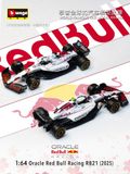  Mô hình xe đua F1 Formula 1 Oracle Red Bull Racing RB21 Japan GP hộp mica tỉ lệ 1:64 Bburago OT64849 