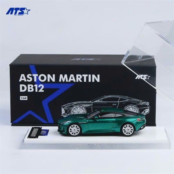 Mô hình xe Aston Martin DB12 tỉ lệ 1:64 1:64 ATS (Aites) Car Model ATS881303 