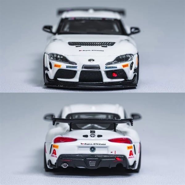  Mô hình xe Toyota GR Supra GT4 EVO2 Limited 599pcs each tỉ lệ 1:64 Rhino Model OT64854 