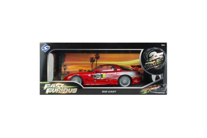  Mô hình xe Mazda Rx7 Fd3rs Fast & Furious Dom tỉ lệ 1:18 Solido model S1810610A 