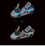  Mô hình xe Lamborghini LP720-4 Roadster Wide-Body tỉ lệ 1:64 TPC & Rhino model RM OT64394 