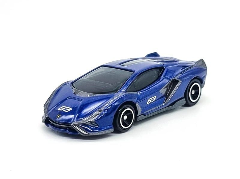  Mô hình xe Asia 150 No.55 Lamborghini Sian FKP 37 tỉ lệ 1:64 Tomica 94876 