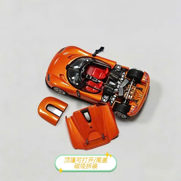  Mô hình xe Koenigsegg CC850 Orange tỉ lệ 1:64 Rhino Model OT64964 