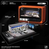  Hộp trưng bày mica Lawson Convenience Store 29.7x20.2x11cm tỉ lệ 1:64 SHOU CANG JIA SCJ-82045-A 