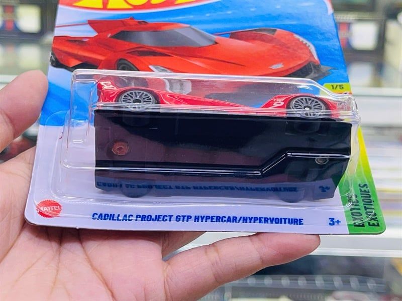  Mô hình xe Cadillac project GTP Hypercar Red Hotwheels kim loại có bản quyền chính hãng tỉ lệ 1:64 C4982-CA 