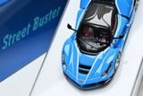  Mô hình xe Ferrari F150 Aperta Cavallino Baby Blue tỉ lệ 1:64 Street Buster OT64750 