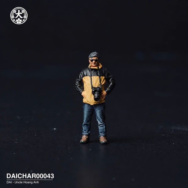  Mô hình nhân vật DAI Uncle Hoang Anh tỉ lệ 1:64 DAI002 