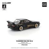  [Hàng Loose] Mô hình xe Nissan Silvia S13 Pandem black tỉ lệ 1:64 Poprace PR640289 