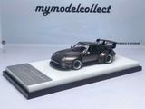  Mô hình xe Porsche RWB993 Schiefergrau Metalli (Grey) tỉ lệ 1:64 Mymodelcollect OT64744 