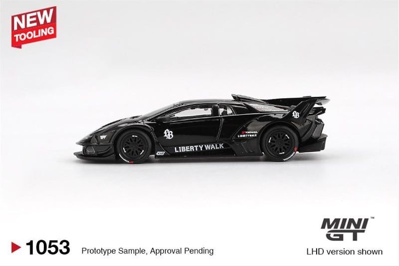  [Hàng Loose] Mô hình xe Lamborghini LB-Silhouette WORKS MURCIELAGO GT Evo Black tỉ lệ 1:64 MiniGT MGT01053 