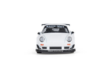  Mô hình xe Porsche RWB930 Stella Artois Circuit Spec White tỉ lệ 1:64 ModelModel 