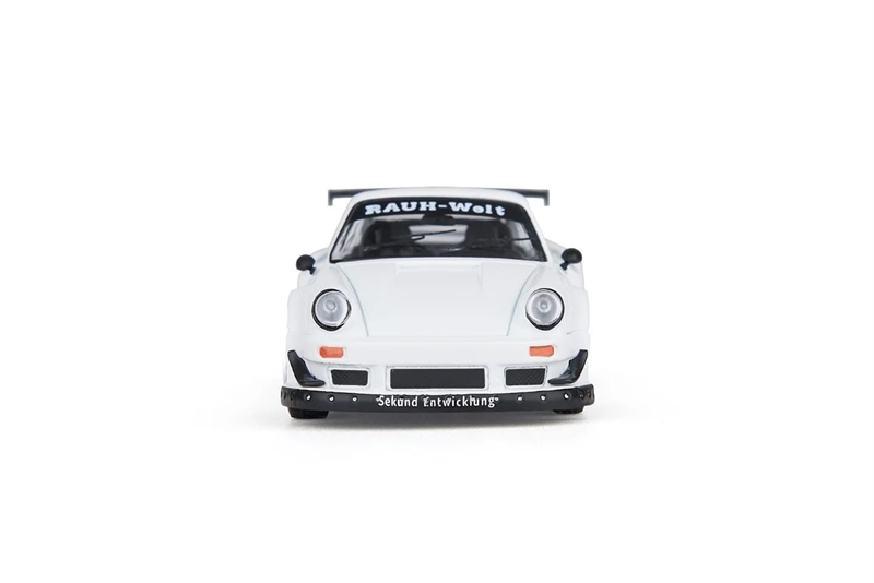  Mô hình xe Porsche RWB930 Stella Artois Circuit Spec White tỉ lệ 1:64 ModelModel 