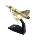  Mô hình máy bay quân sự Mirage 2000 Fighter Military yellow tỉ lệ 1:100 NS model MBQS068 