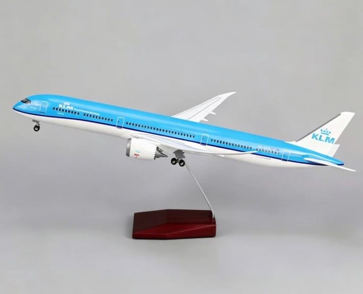  Mô hình máy bay dòng B B787 KLM no led MB47124 