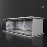  Hộp trưng bày mô phỏng dirorama garage Graffiti 86 Lighting Assembly Scene tỉ lệ 1:64 M-cool MoreArt MO914083 