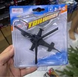  Mô hình máy bay quân sự trực thăng KA-52 Alligator black kích thước 12cm Tailwinds Maisto 15088 MB12017 