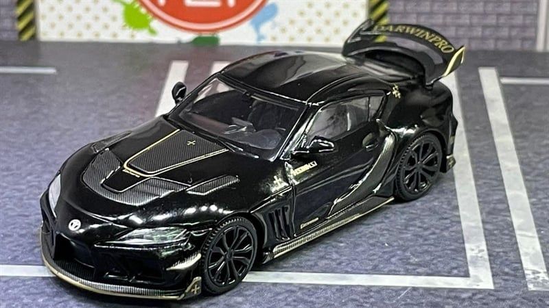  [Hàng Loose] Mô hình xe Supra (A90) Darwin Pro tỉ lệ 1:64 Pop Race PRE013 